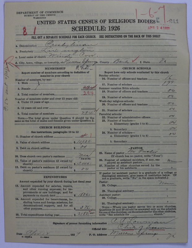 Scan of Presbyterian Church in the United States: 211