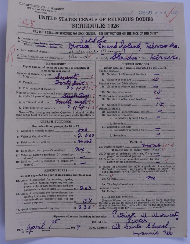 Scan of Roman Catholic Church: 3889