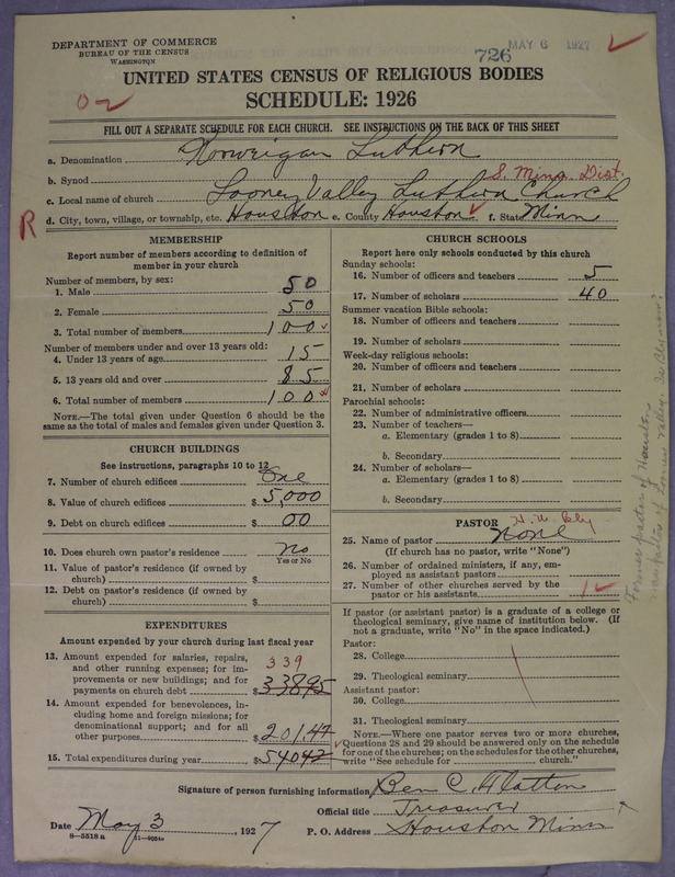 Scan of Norwegian Lutheran Church of America: 726