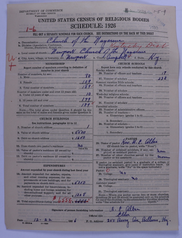 Scan of Church of the Nazarene: 720