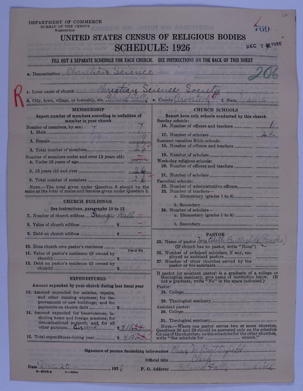 Scan of Church of Christ, Scientist: 769