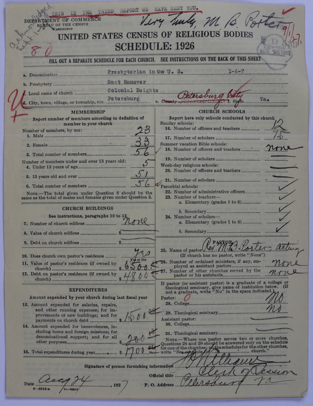 Scan of Presbyterian Church in the United States: 539