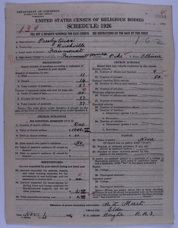 Scan of Presbyterian Church in the United States of America: 3804