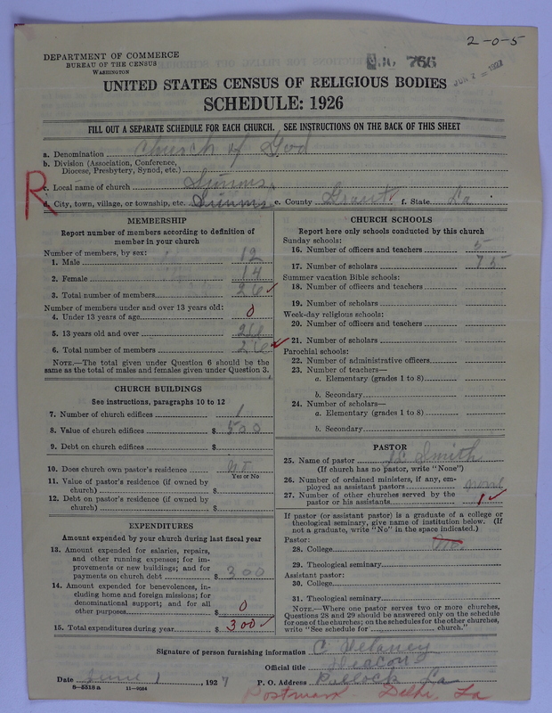 Scan of Church of God (Headquarters, Anderson, Ind.): 766