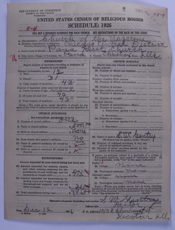 Scan of Church of the Nazarene: 302