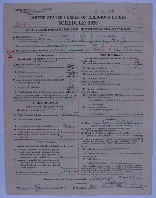 Scan of Volunteers of America: 76
