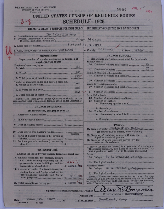 Scan of Salvation Army: 966