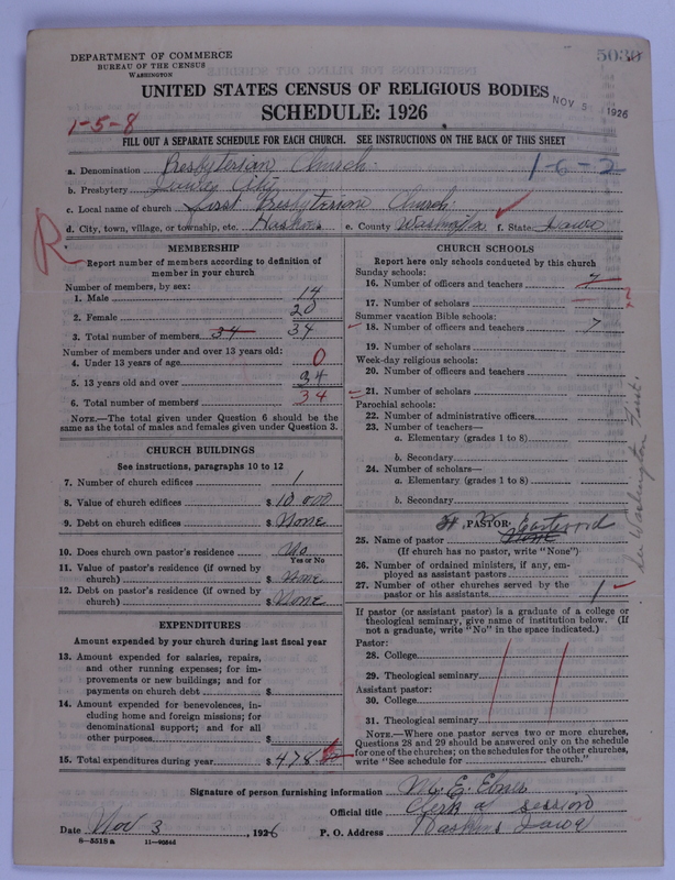 Scan of Presbyterian Church in the United States of America: 5030