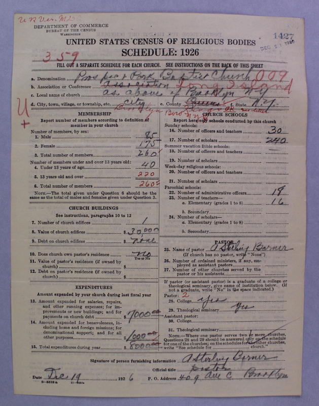 Scan of Northern Baptist Convention: 1427