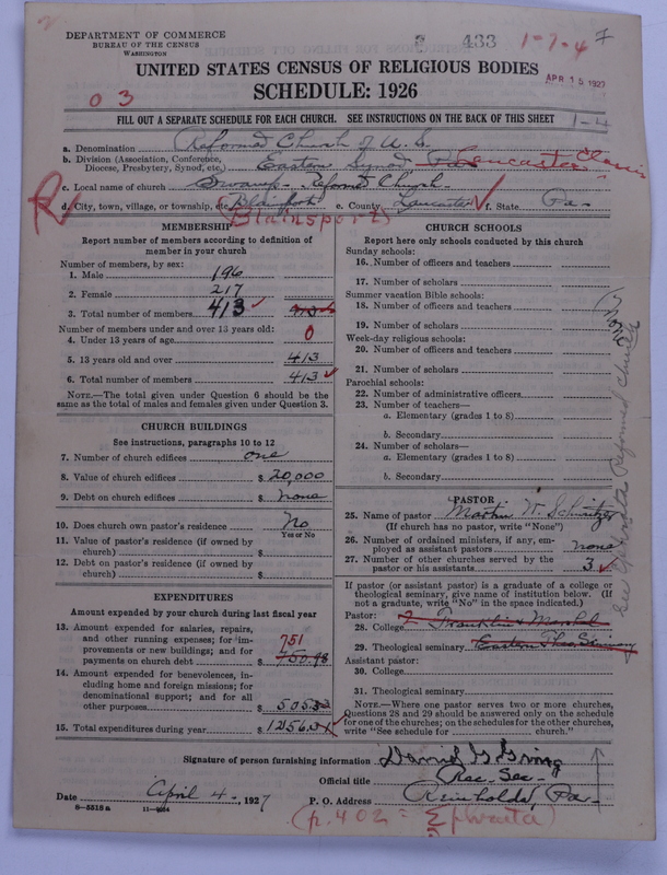 Scan of Reformed Church in the United States: 433