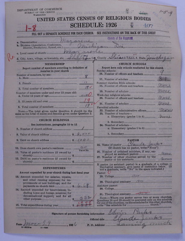 Scan of Church of the Nazarene: 407