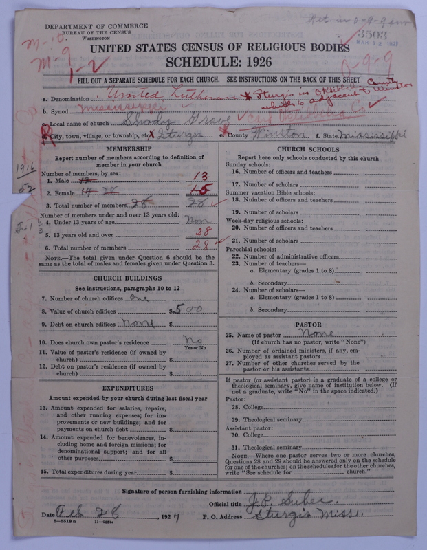 Scan of United Lutheran Church in America: 3503