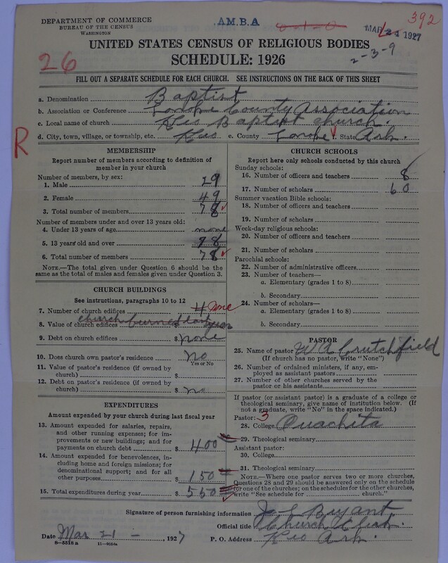 Scan of Landmark Baptist of America: 392