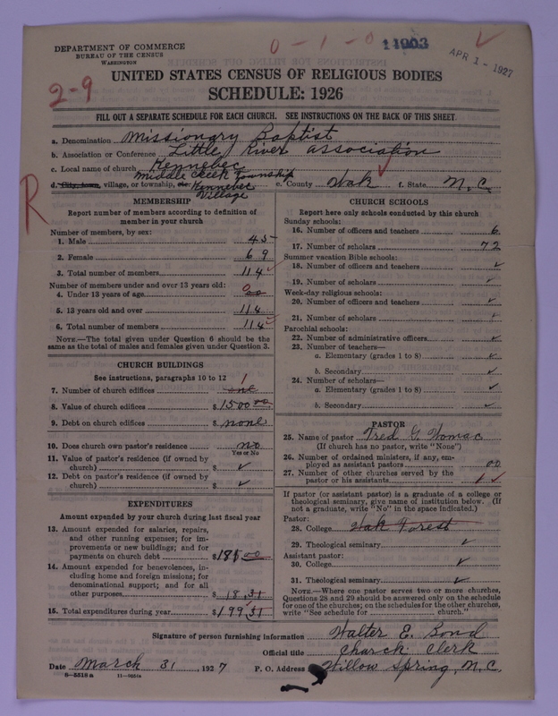 Scan of Southern Baptist Convention: 14903