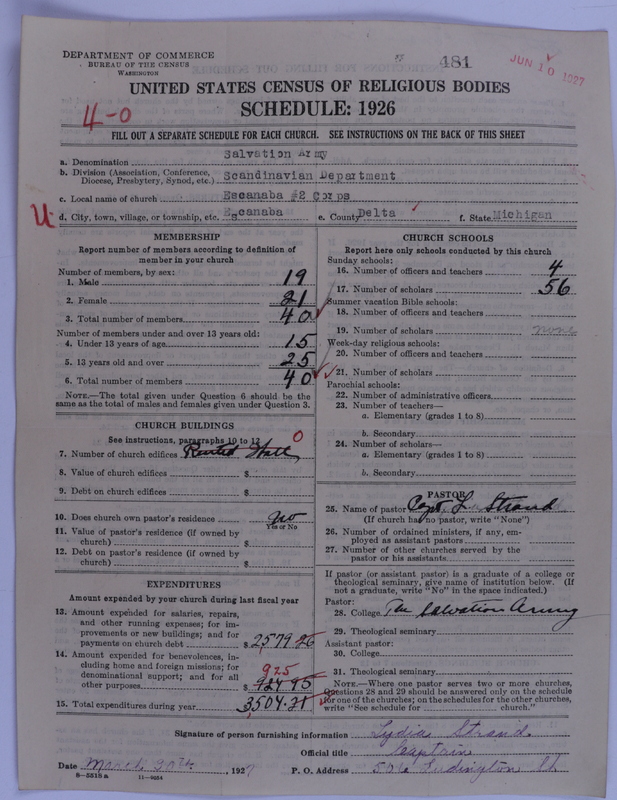 Scan of Salvation Army: 481