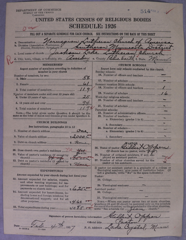 Scan of Norwegian Lutheran Church of America: 514
