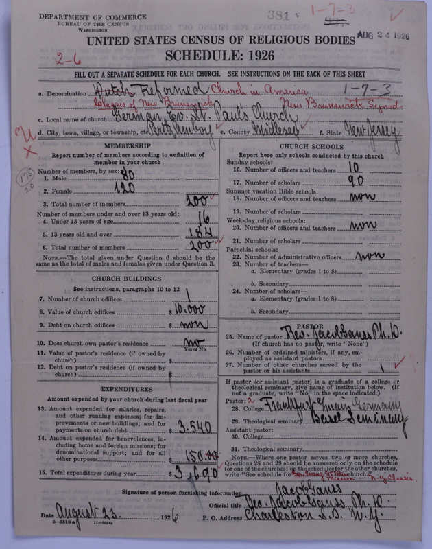 Scan of Reformed Church in America: 381