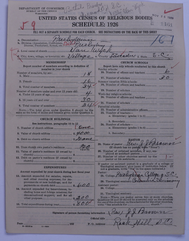 Scan of Presbyterian Church in the United States: 1461