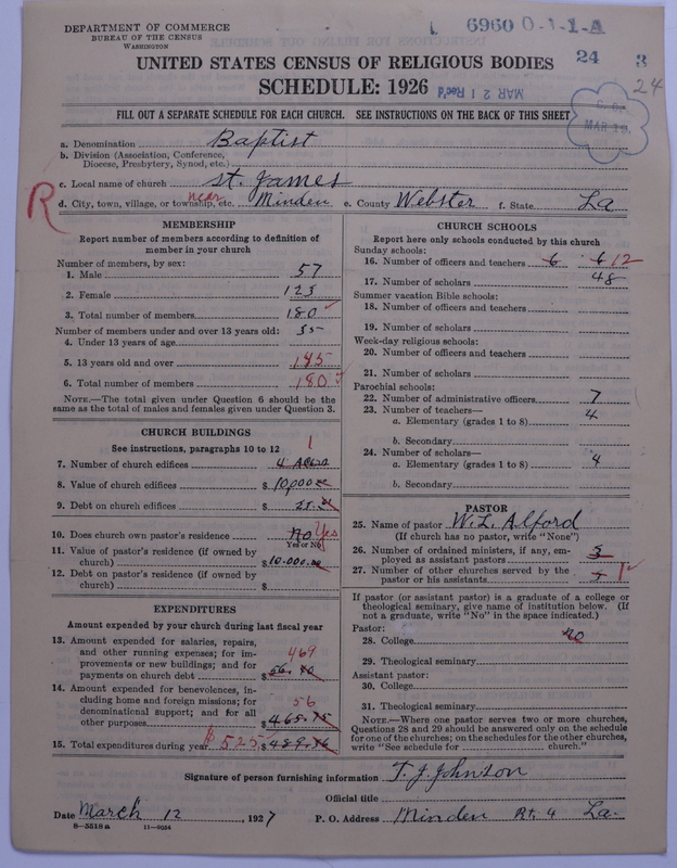 Scan of Negro Baptists: 6960