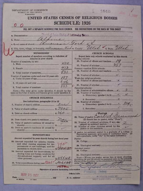 Scan of Church of Jesus Christ of Latter-day Saints: 1010
