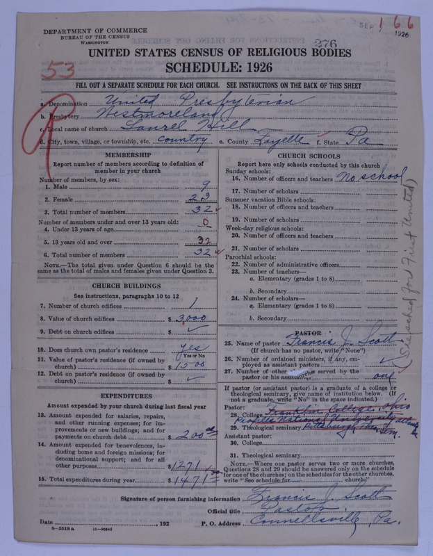 Scan of United Presbyterian Church of North America: 276