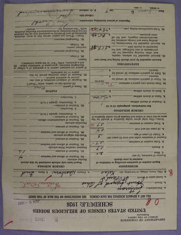 Scan of Synod of the Reformed Presbyterian Church of North America: 303