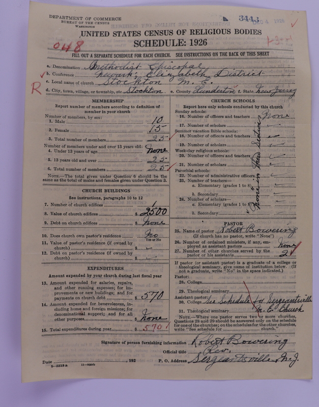 Scan of Methodist Episcopal Church: 3443