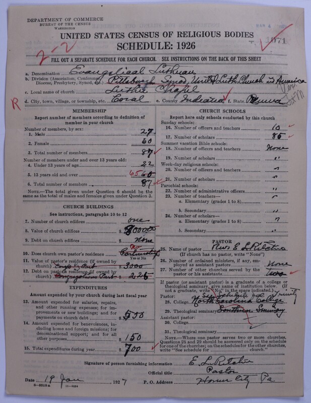 Scan of United Lutheran Church in America: 1071