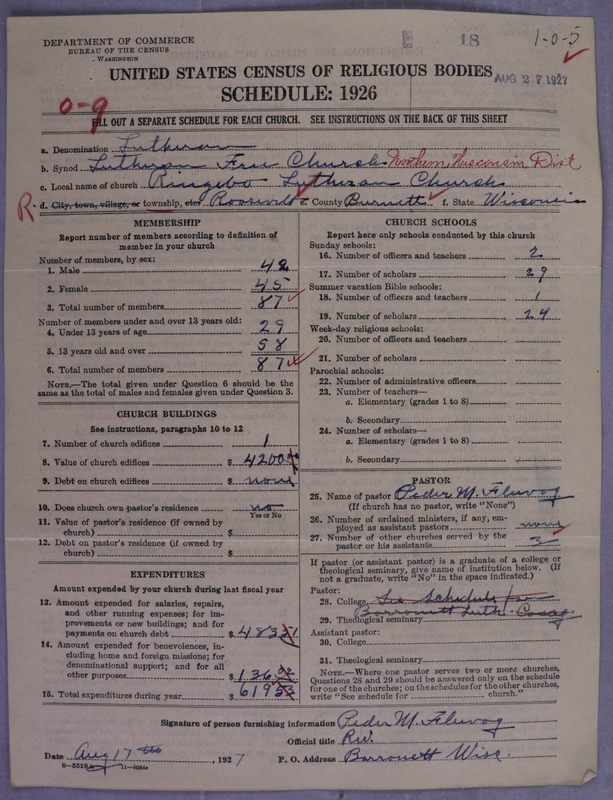 Scan of Lutheran Free Church: 18