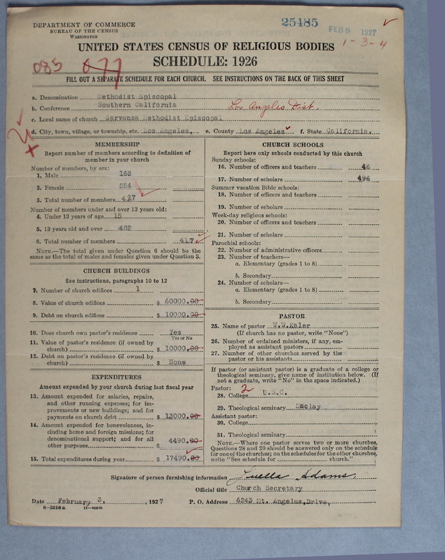 Scan of Methodist Episcopal Church: 25485