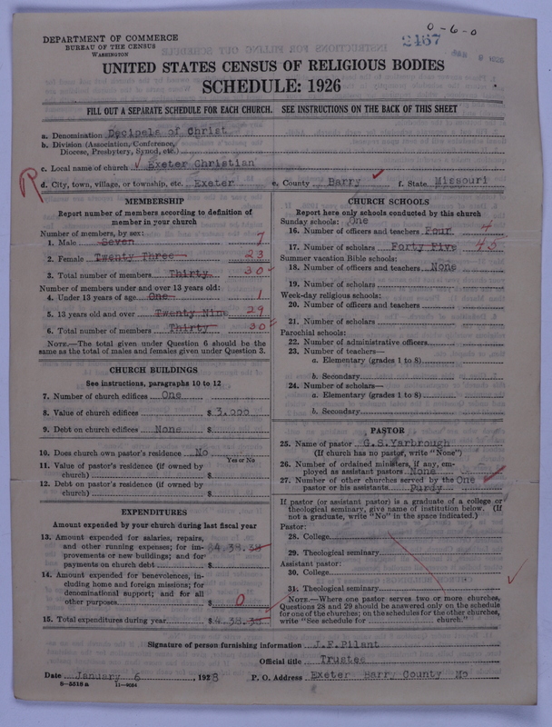 Scan of Disciples of Christ: 2467