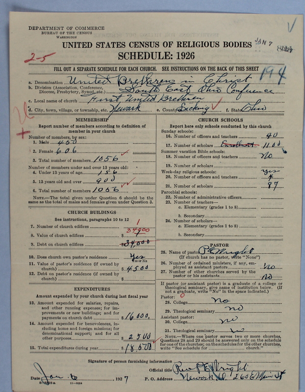 Scan of Church of the United Brethren in Christ: 824