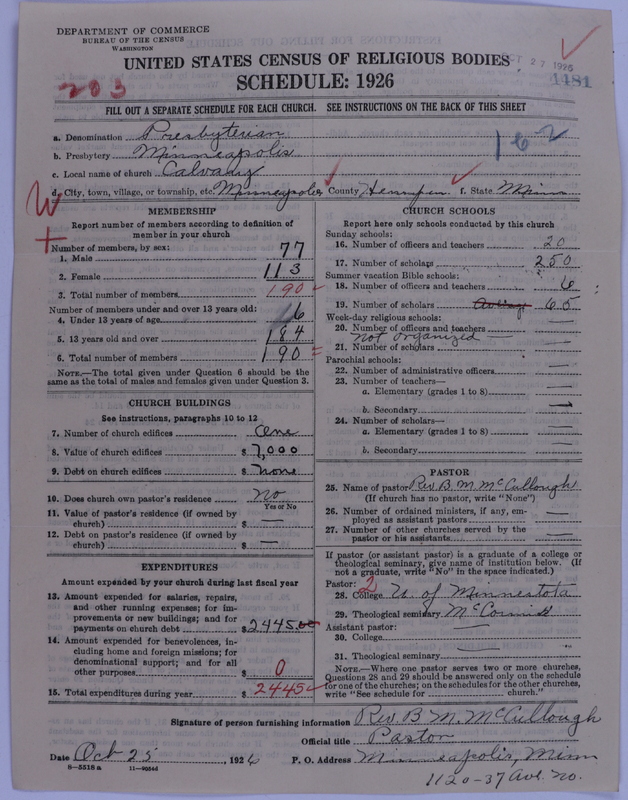 Scan of Presbyterian Church in the United States of America: 4481