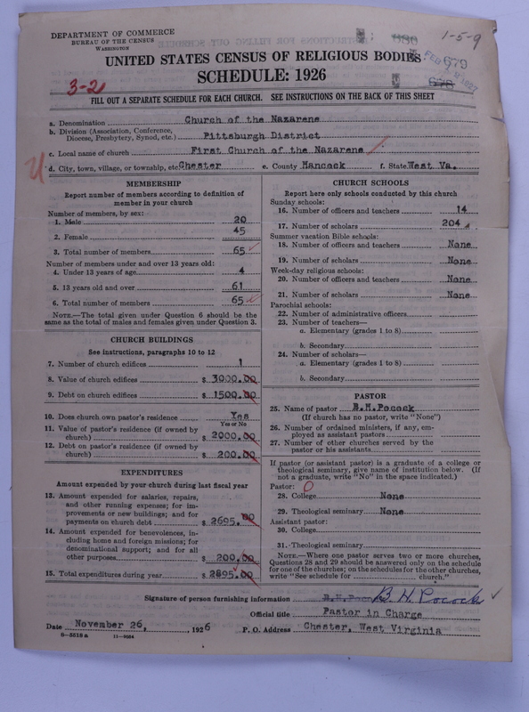 Scan of Church of the Nazarene: 679