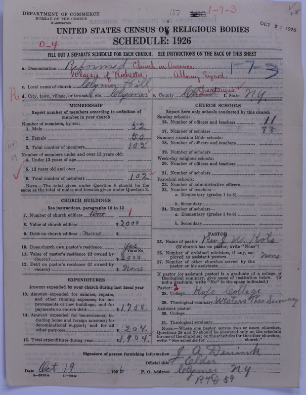 Scan of Reformed Church in America: 37