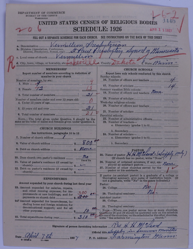 Scan of Presbyterian Church in the United States of America: 4440