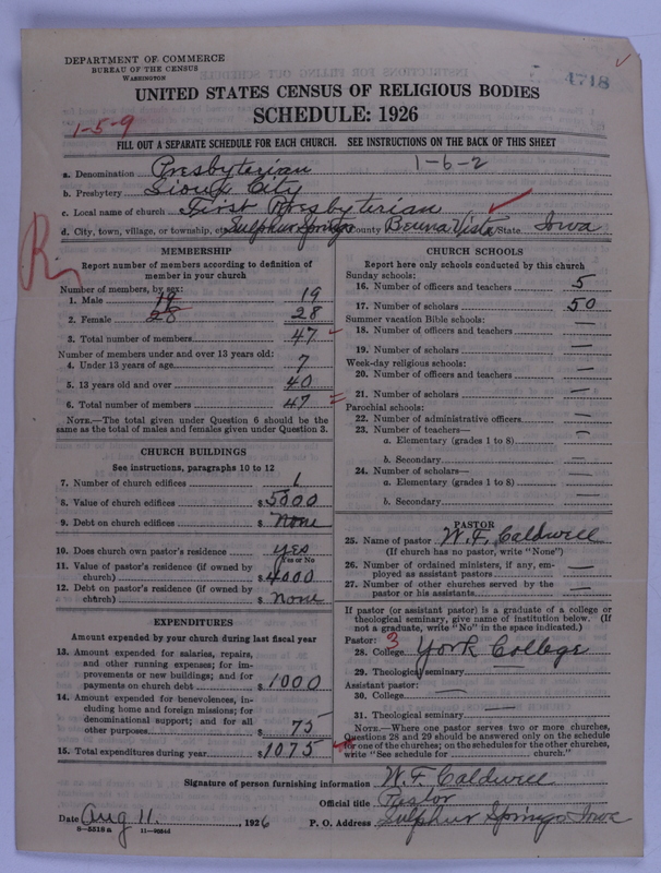 Scan of Presbyterian Church in the United States of America: 4718
