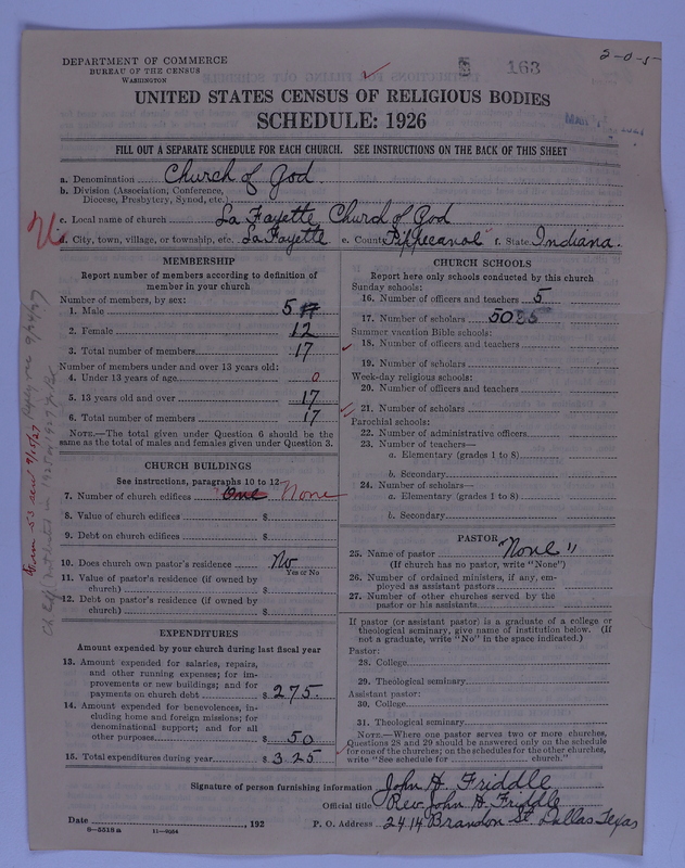 Scan of Church of God (Headquarters, Anderson, Ind.): 163