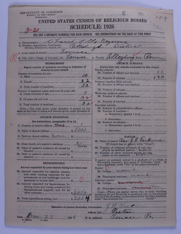 Scan of Church of the Nazarene: 90