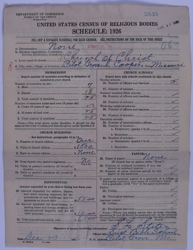 Scan of Disciples of Christ: 2635