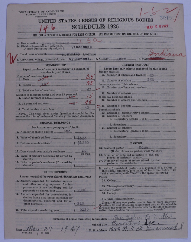 Scan of Presbyterian Church in the United States of America: 3217