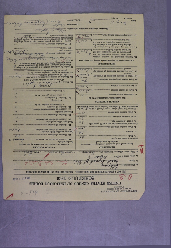Scan of Synod of the Reformed Presbyterian Church of North America: 810
