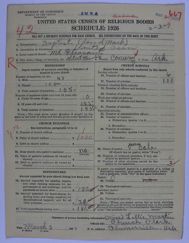 Scan of Landmark Baptist of America: 667