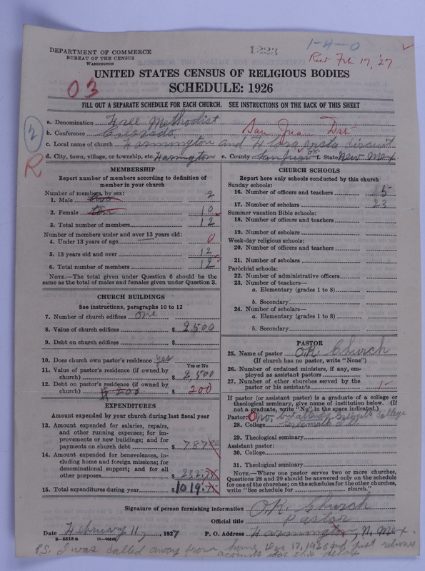 Scan of Free Methodist Church of North America: 1223