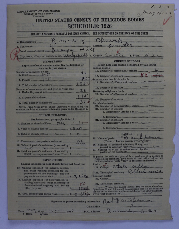 Scan of Reformed Methodist Union Episcopal Church: 24