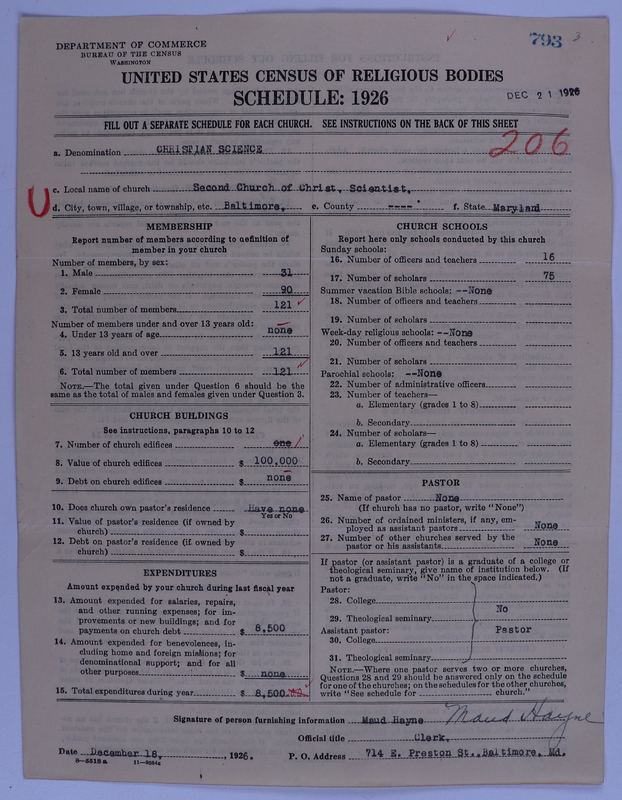 Scan of Church of Christ, Scientist: 793