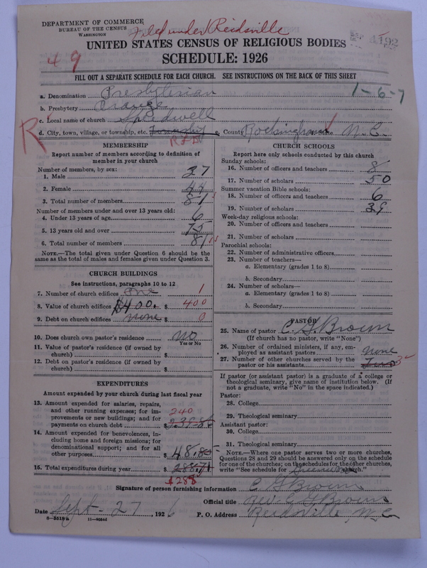 Scan of Presbyterian Church in the United States: 1192