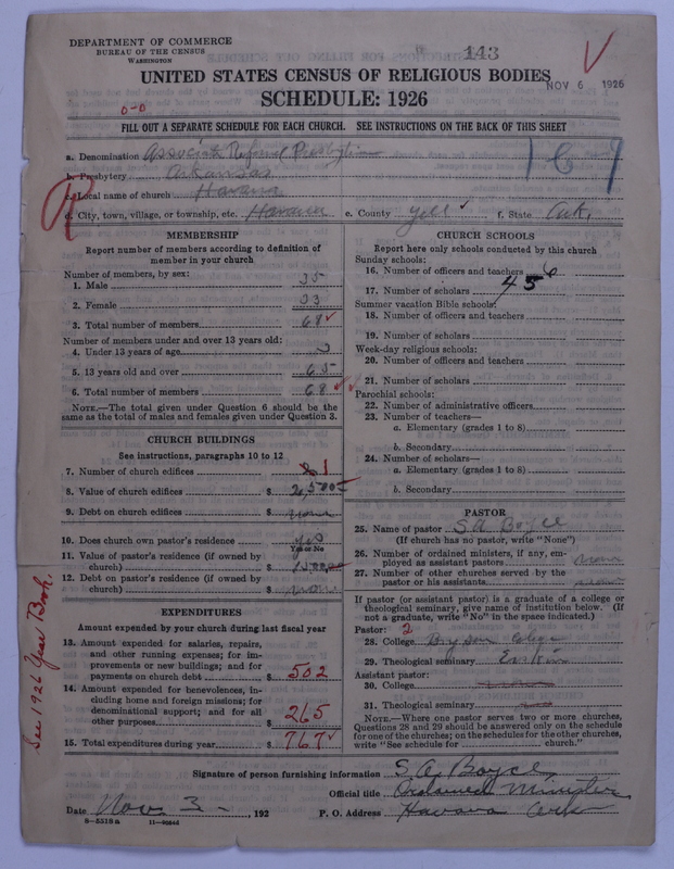Scan of Associate Reformed Presbyterian Church: 143