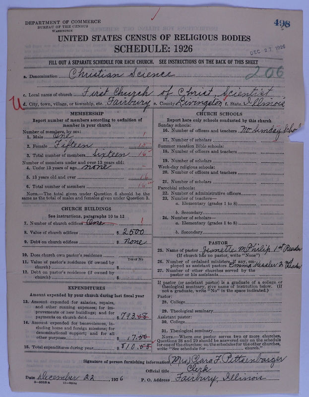 Scan of Church of Christ, Scientist: 498