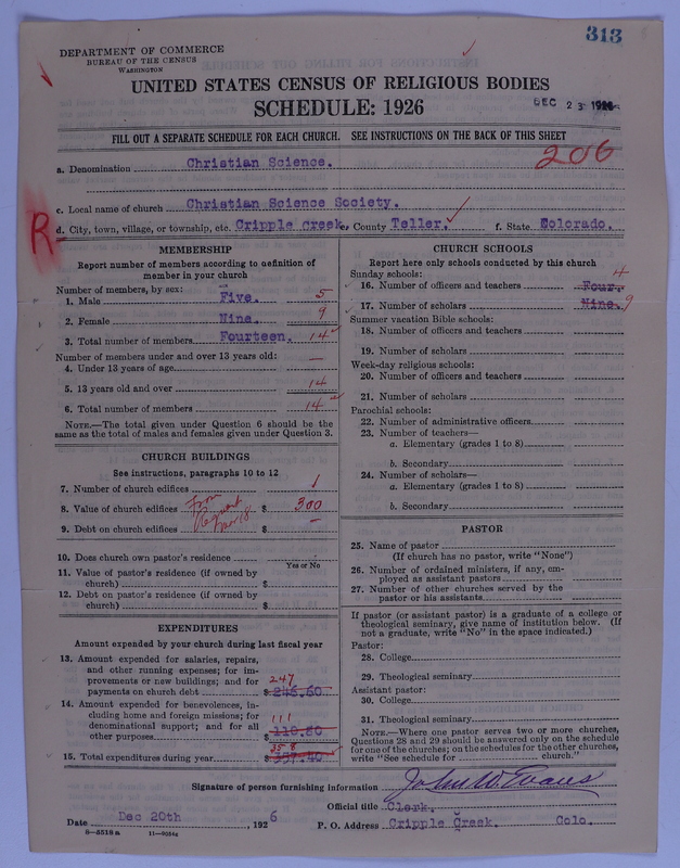 Scan of Church of Christ, Scientist: 313